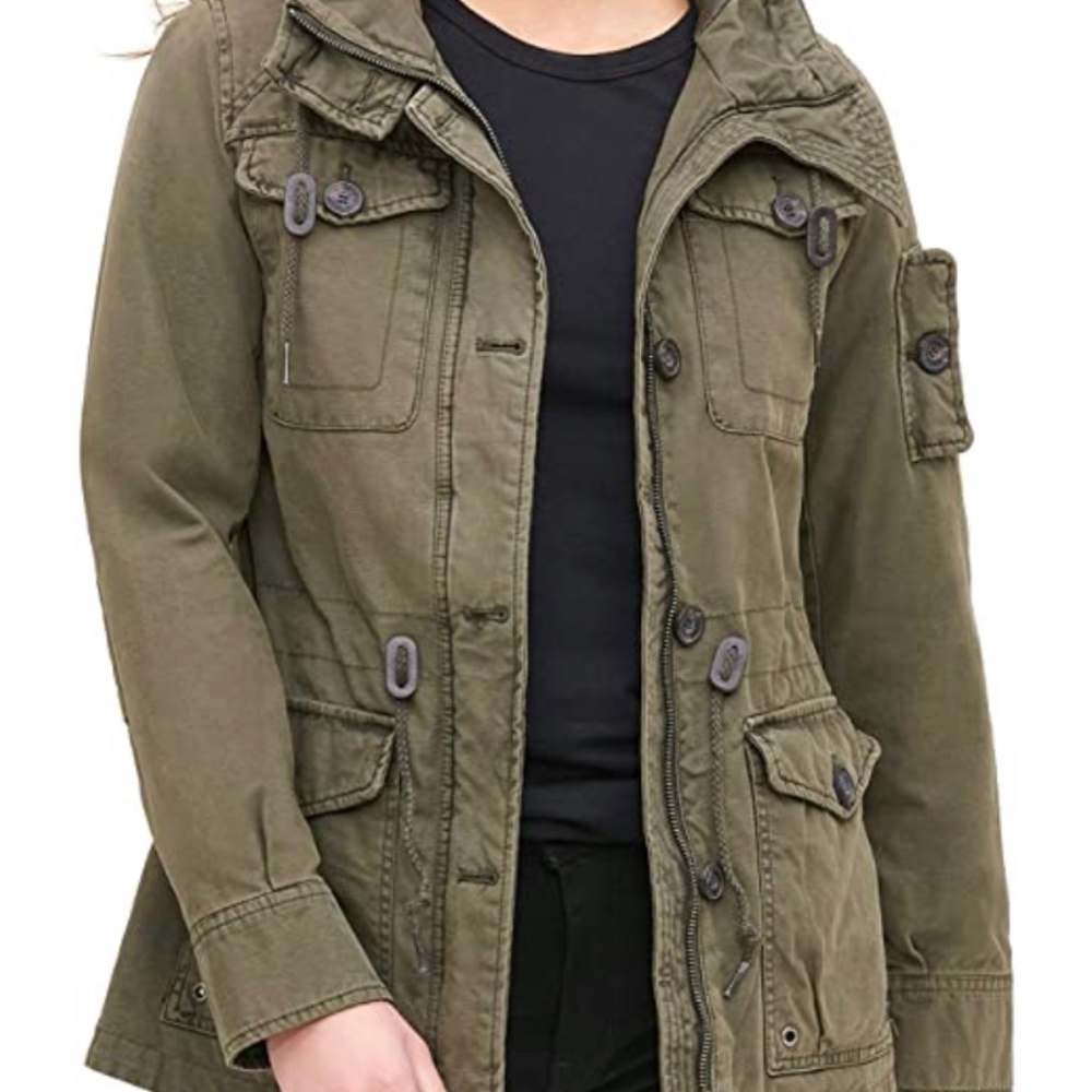 Levi's Women's Cotton Four Pocket Hooded Field Jacket